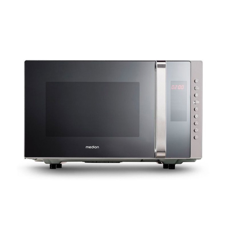 Micro-ondes combiné MEDION MD17495 - 23L - 800W - 1200W Grill - Pose libre - Argent