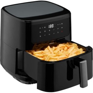 Heißluftfritteuse - MEDION - 50072999 - 2150 W - Touchscreen - 9 Programme - Schwarz