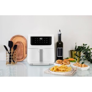 Heißluftfritteuse - MEDION - 50073000 - 2150 W - Touchscreen - 9 Programme - Weiß