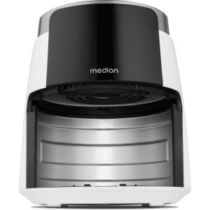 Heißluftfritteuse - MEDION - MD13030 - Digital - Airfryer - 1500 Watt - 60 Min. Timer - Bis 200°C - 4,7 L - Weiß