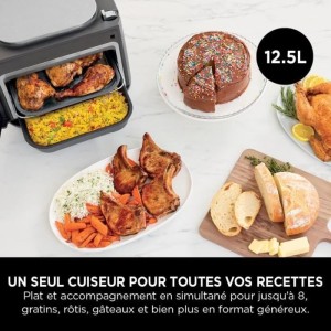 Multicuiseur NINJA - Combi SFP700EU - Capacité 12,5L - 12 programmes de cuisson - 1780W