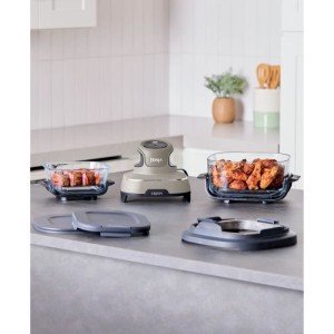 Tragbare ölfreie Fritteuse NINJA – CRISPI – 1,4-l- und 3,8-l-Behält...