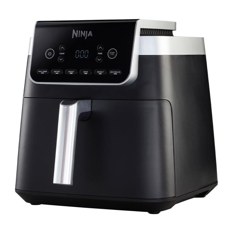 Fritteuse - NINJA - Max AF180EU - 2000 W - Schwarz - Variable Temperatur - Timer