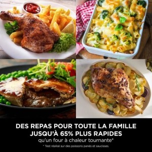 Friteuse sans huile NINJA - Foodi Flex AF500EU - Capacité 10,4L - 7 programmes de cuisson - 2470W