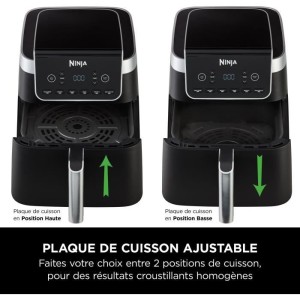 Friteuse sans huile NINJA - Max Pro AF180EU - Capacité 6,2L - 6 programmes de cuisson - 2000W