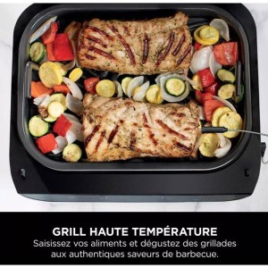Grill & Ölfreie Fritteuse - NINJA - MAX 6-in-1 DG551EU - 1760 W - 6 Kochmodi - Grau