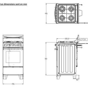 |  Cuisinière et piano de cuisine   | Chef Up