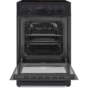 OCEANIC CV5050B8 Cuisiniere vitrocéramique 50x50 - Four convection naturelle - 48 L - Noir