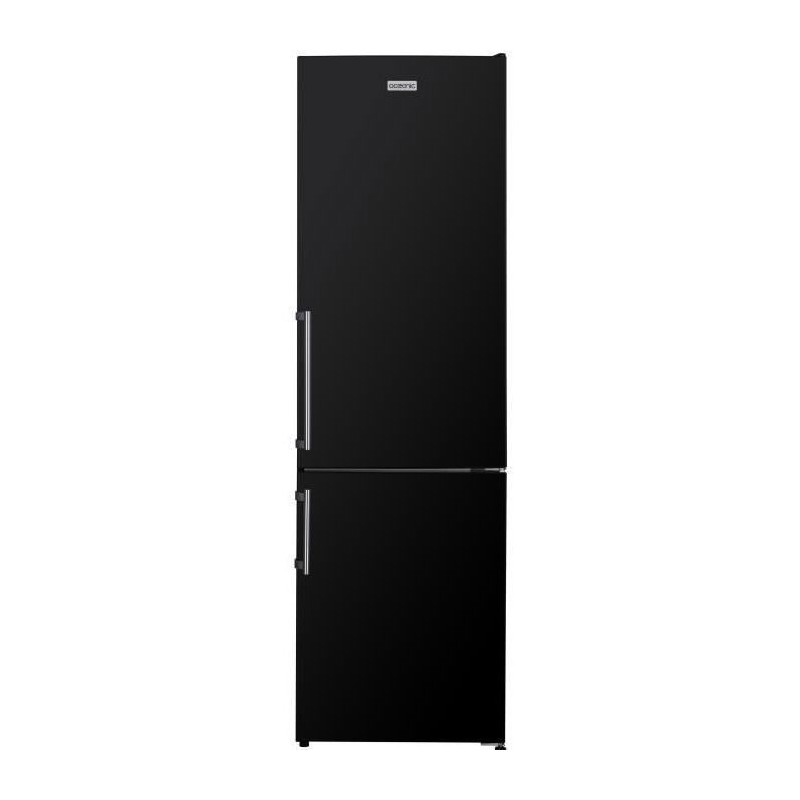Réfrigérateur combiné - OCEANIC - OCEAFC262STDB - 262 L - Classe D - 55 x 56 x 180 cm - Noir