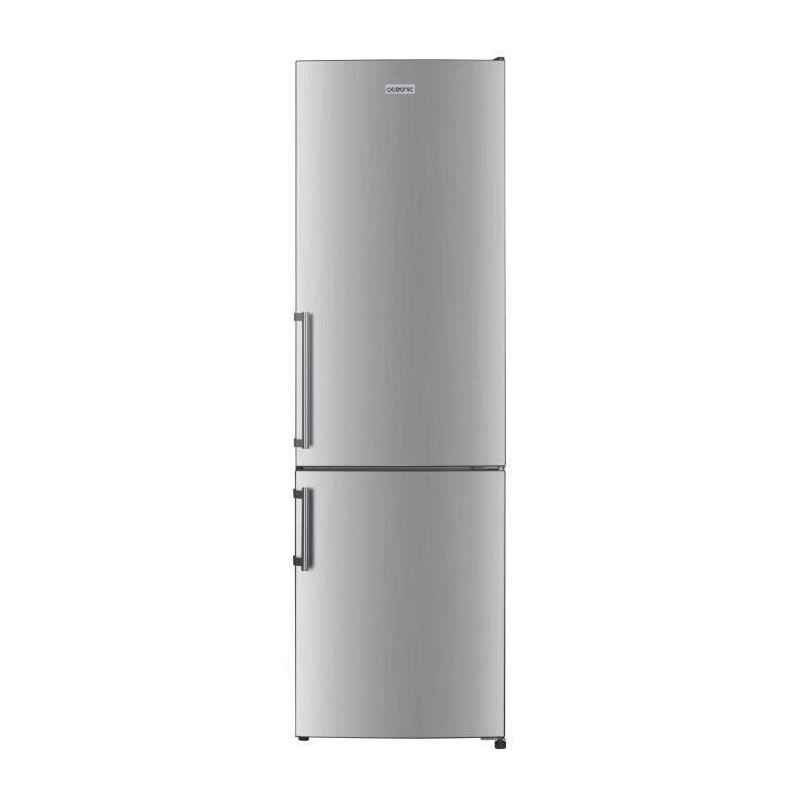 Kühl-/Gefrierkombination – OCEANIC – OCEAFC262STDS – 262 l – Energieeffizienzklasse D – 55 x 56 x 180 cm – Silber