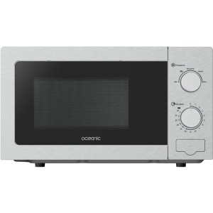 OCEANIC Micro Wellen MO20S Silber - 20L - 700 W - Freistehend
