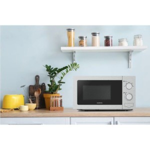OCEANIC Micro Wellen MO20S Silber - 20L - 700 W - Freistehend