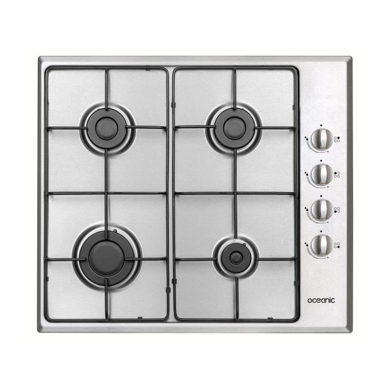 OCEANIC 4-burner table - Stainless steel gas