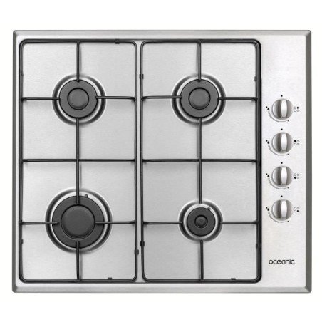 OCEANIC 4-burner table - Stainless steel gas