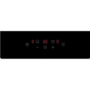 OCEANIC Domino induction noir encastrable - 3500W - 2 Boosters