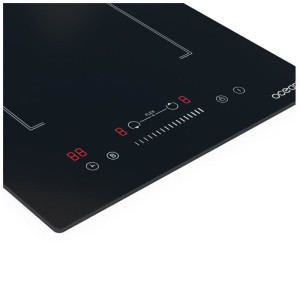 Built-in induction domino - OCEANIC - OCEATI2Z2BF - Flex 2 burners - 3600 W - Black