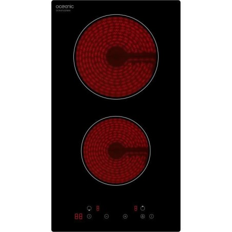 Oceanic ceramic hob Oceanic 2 fireplaces L52 x P29 cm Oceatv2zse9