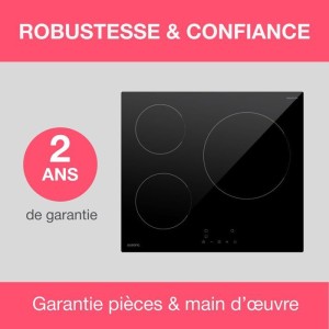 OCEANIC induction hob 3 burners L60 x D52 cm OCEATI3Z7B