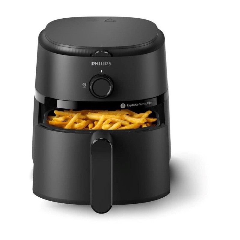 Friteuse sans huile - PHILIPS - NA120/00 - Airfryer Série 1000 4.2L - 12 modes de cuisson - 1500W - Noir
