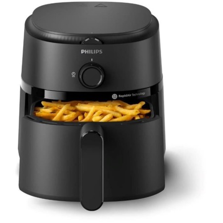 PHILIPS AirFryer NA120/00 Ölfreie Fritteuse – 4,2 l Fassungsvermögen – 12 Kochprogramme – 1500 W