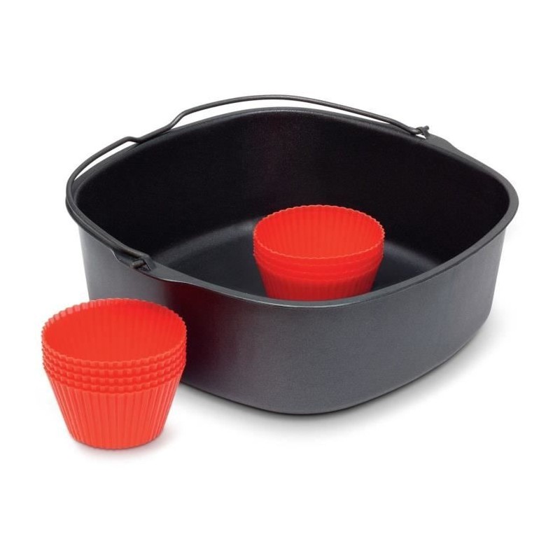 Gebäckset und Silikon -Muffinformen für Airfryer XL - Philips - HD9...