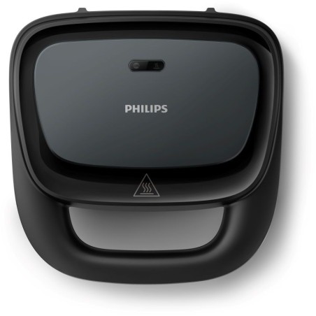 Croque monsieur - PHILIPS - HD2331/90 - Série 3000 - 750W - Plaques croque-monsieur toaster - Noir