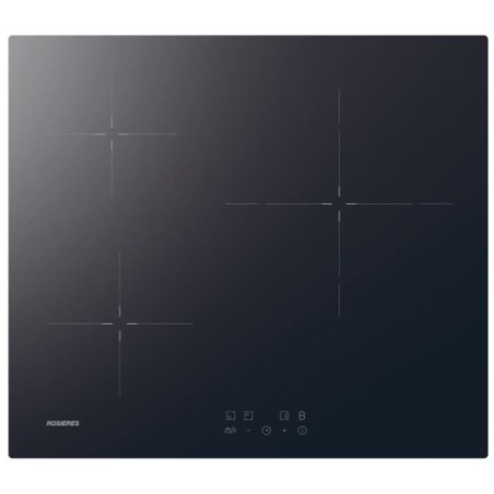 ROSIERES Induktionskochfeld – 3 Brenner – 59 x 52 x 5,8 cm – RI633CBB