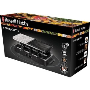 Russell Hobbs Raclette -Gerät - 26280-56 - 3 in 1 Multifunktion - 8...