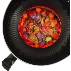 RUSSELL HOBBS SatisFry Air Panoramic 27420-56 Ölfreie Fritteuse – 5 l Fassungsvermögen – 10 Kochprogramme – 1500 W – C