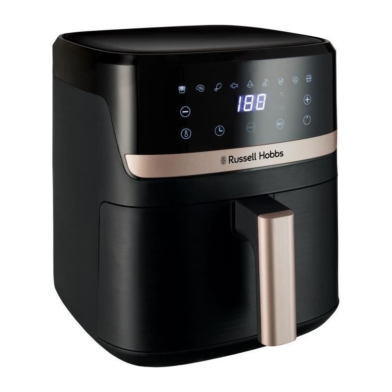RUSSELL HOBBS SatisFry 27620-56 Ölfreie Fritteuse – 5,5 l Fassungsvermögen – 9 Kochprogramme – 1500 W