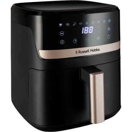 RUSSELL HOBBS SatisFry 27620-56 Ölfreie Fritteuse – 5,5 l Fassungsvermögen – 9 Kochprogramme – 1500 W