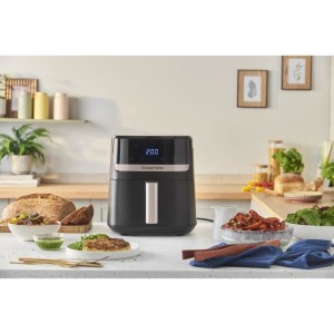 RUSSELL HOBBS SatisFry 27620-56 Ölfreie Fritteuse – 5,5 l Fassungsvermögen – 9 Kochprogramme – 1500 W