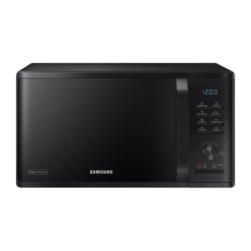 Solo microwave - Samsung - MS23K3555E - Black - 23L - Electronic control + button - Hold holder function