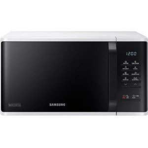 SAMSUNG Solo microwave - White - 23 L - 800 W - Enamel ceramic cavi...