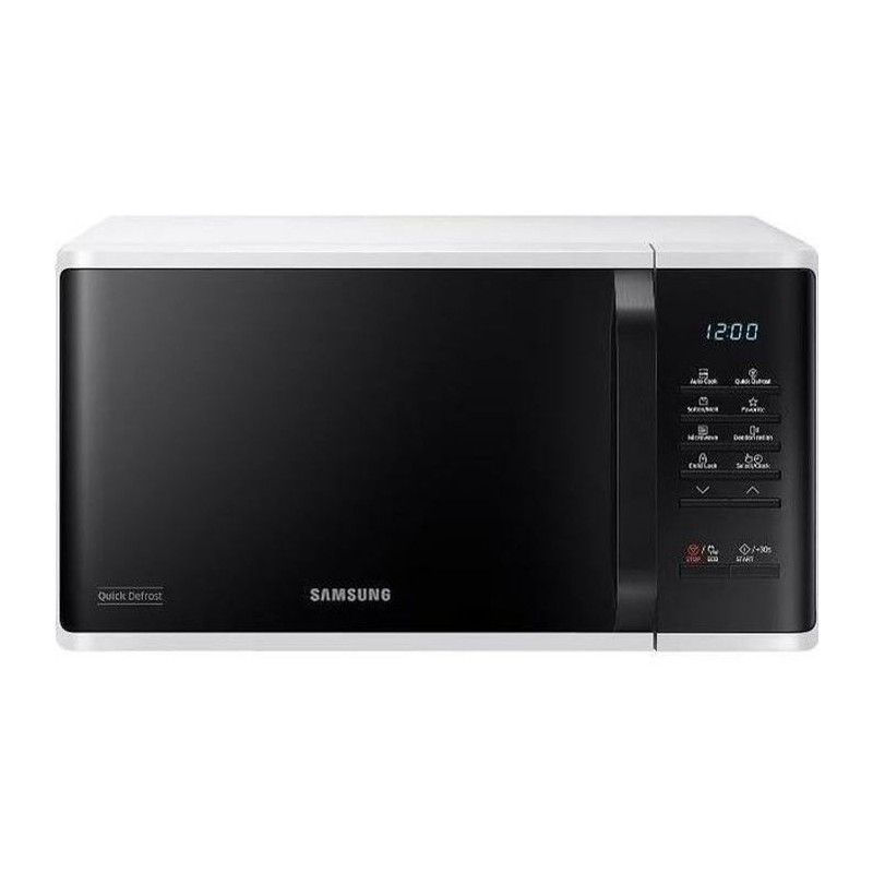 Micro-ondes SAMSUNG Solo - Blanc - 23 L - 800 W - Cavité céramique émail
