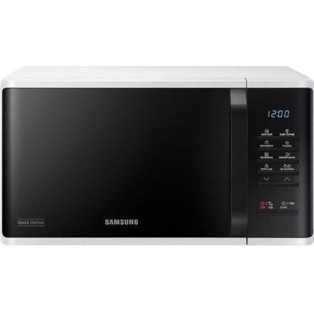 SAMSUNG Solo microwave - White - 23 L - 800 W - Enamel ceramic cavity