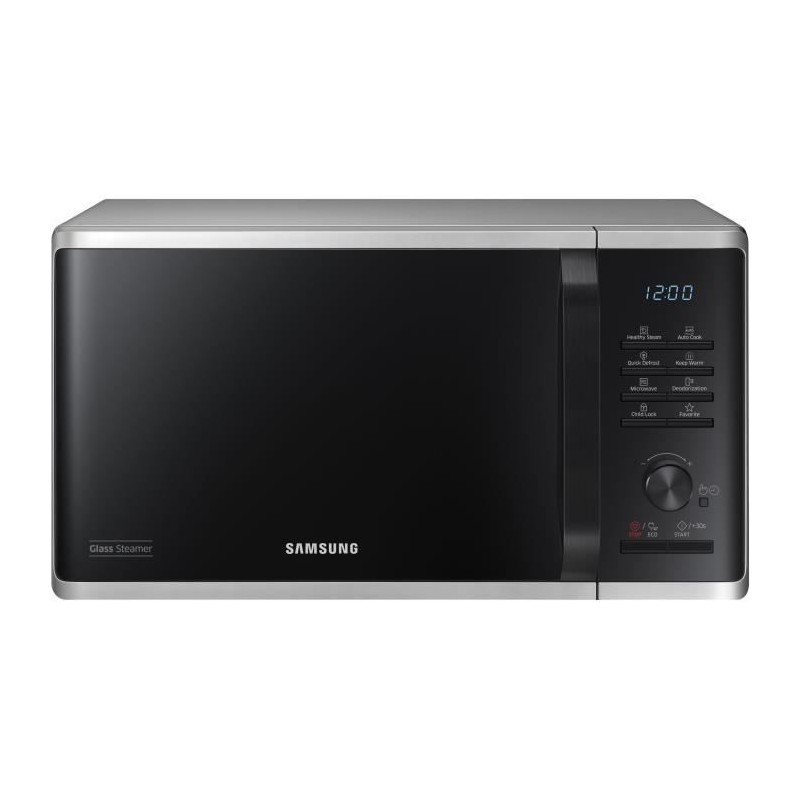 Solo microwave - Samsung - MS23K3555es - Stainless steel - 23L - Electronic control + button - Hold holder function