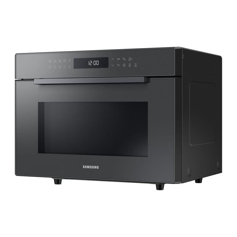 Micro-ondes Combiné 35L - SAMSUNG - MC35R8088CC - Charbon - 52,8 x 40,4 x 48,1 cm - Fonction Air Fry™