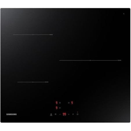 SAMSUNG Induktionskochfeld – 3 Kochzonen – 59 cm lang – NZ63T3706A1/UR