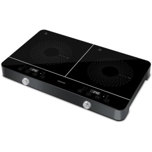 Plaque de cuisson a double induction - SENCOR - SCP 4201GY - 3500 W...