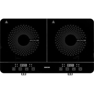 Plaque de cuisson a double induction - SENCOR - SCP 4201GY - 3500 W...