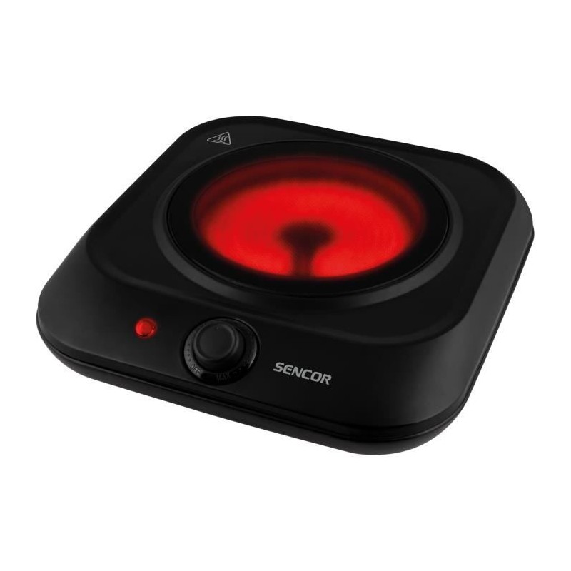 Plaque de cuisson infrarouge - SENCOR - SCP 1763BK - 1200 W - 1 foy...