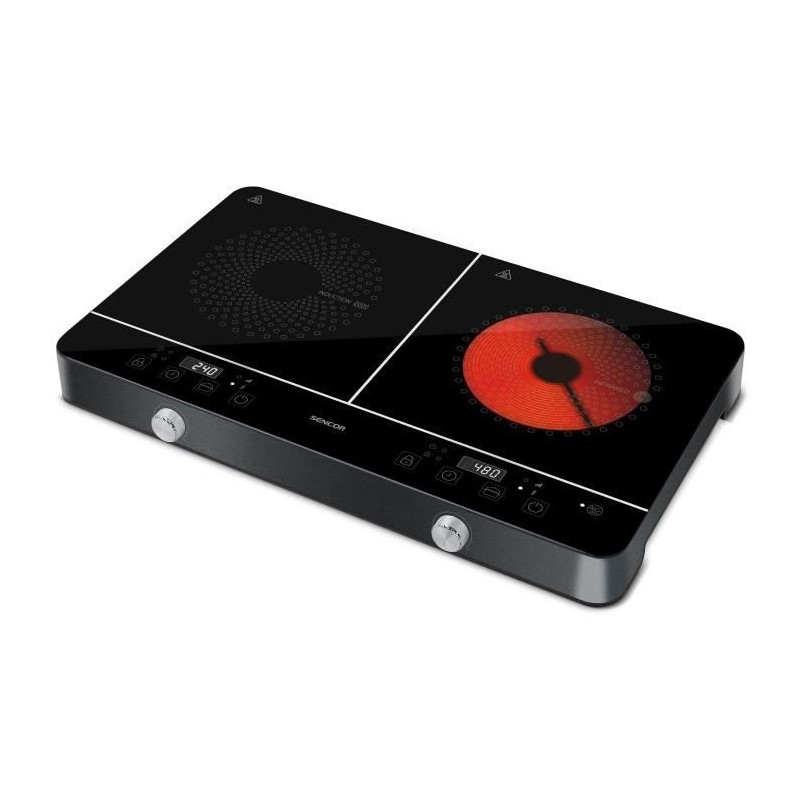 Plaque de cuisson a induction et radiante - SENCOR - SCP 4001BK - 3...