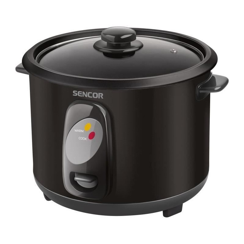 Cuiseur a riz - SENCOR - SRM 1001BK - 400 W - 1 L - Noir |  Reiskoc...