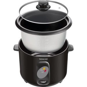Cuiseur a riz - SENCOR - SRM 1001BK - 400 W - 1 L - Noir |  Reiskoc...