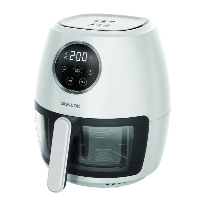Airfryer - SENCOR - SFR 5340WH - 1300 W - 3,5 L - Blanc