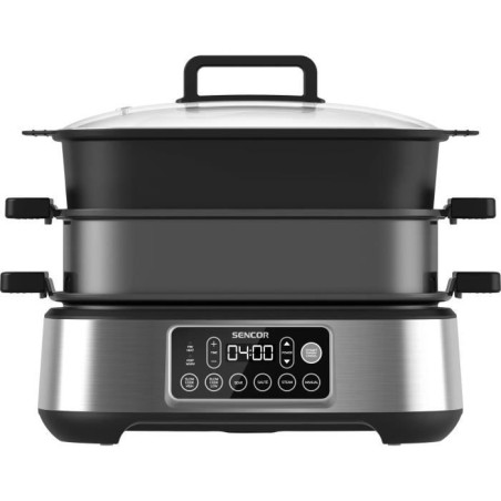 Mijoteuse et grill multifonction - SENCOR - SPR 6300BK - 6 L - Noir...