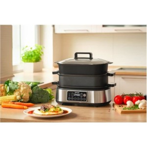 Mijoteuse et grill multifonction - SENCOR - SPR 6300BK - 6 L - Noir...