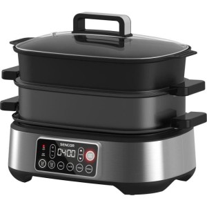 Mijoteuse et grill multifonction - SENCOR - SPR 6300BK - 6 L - Noir...