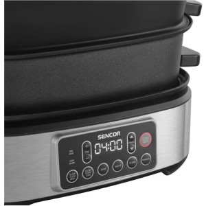 Mijoteuse et grill multifonction - SENCOR - SPR 6300BK - 6 L - Noir...